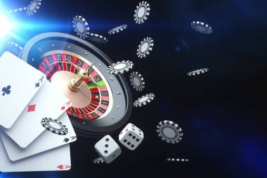 Live Bandar Poker table at wayang77 with dealer and player hands visible